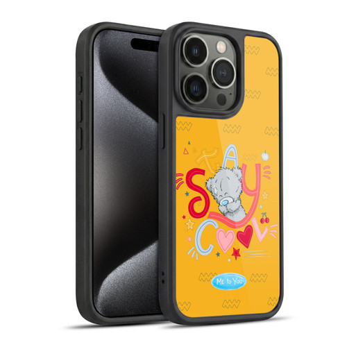 Me To You Retro Fun Stay Cool Gel Armour Case For Apple iPhone 15 Pro