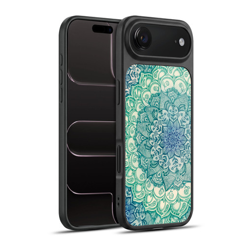 Micklyn Le Feuvre Mandala 3 Emerald Doodle Gel Armour Case For Apple iPhone 17 Air