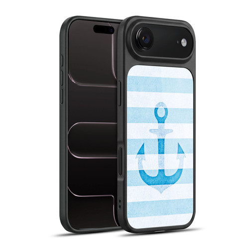 Monika Strigel Vintage Anchors Blue Gel Armour Case For Apple iPhone 17 Air