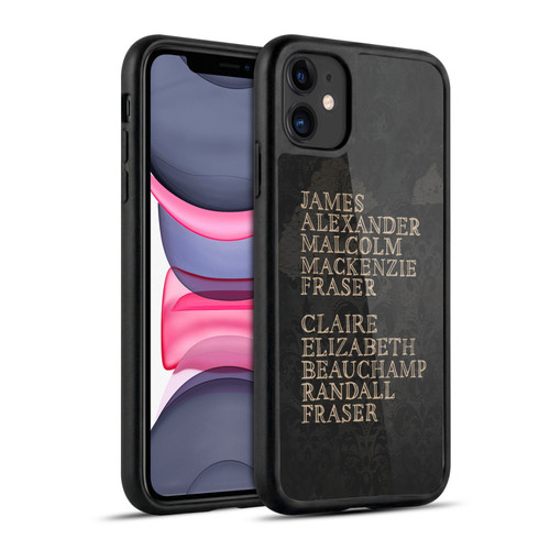 Outlander Graphics Names Gel Armour Case For Apple iPhone 11