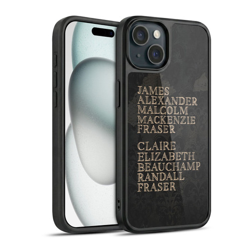Outlander Graphics Names Gel Armour Case For Apple iPhone 15