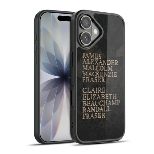 Outlander Graphics Names Gel Armour Case For Apple iPhone 17