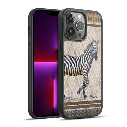 Paul Brent Animals Tribal Zebra Gel Armour Case For Apple iPhone 13 Pro Max