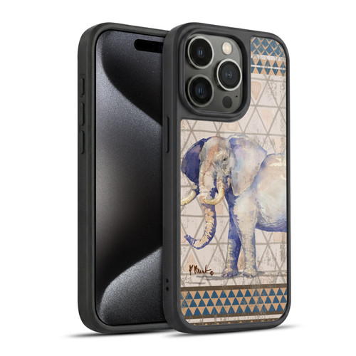 Paul Brent Animals Tribal Elephant Gel Armour Case For Apple iPhone 15 Pro