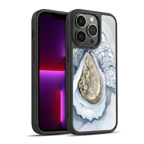 Paul Brent Sea Creatures Oyster White Gel Armour Case For Apple iPhone 13 Pro