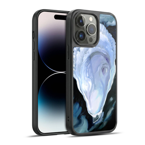 Paul Brent Sea Creatures Oyster Black Gel Armour Case For Apple iPhone 14 Pro Max