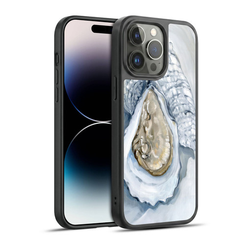 Paul Brent Sea Creatures Oyster White Gel Armour Case For Apple iPhone 14 Pro Max