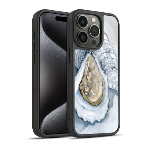 Paul Brent Sea Creatures Oyster White Gel Armour Case For Apple iPhone 15 Pro