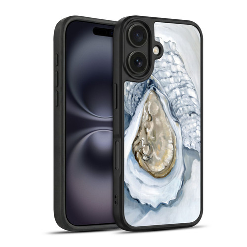 Paul Brent Sea Creatures Oyster White Gel Armour Case For Apple iPhone 16