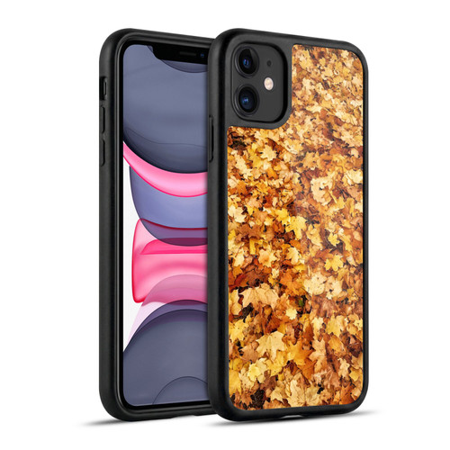PLdesign Flowers And Leaves Fall Maple Gel Armour Case For Apple iPhone 11