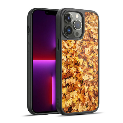 PLdesign Flowers And Leaves Fall Maple Gel Armour Case For Apple iPhone 13 Pro Max
