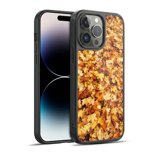 PLdesign Flowers And Leaves Fall Maple Gel Armour Case For Apple iPhone 14 Pro Max
