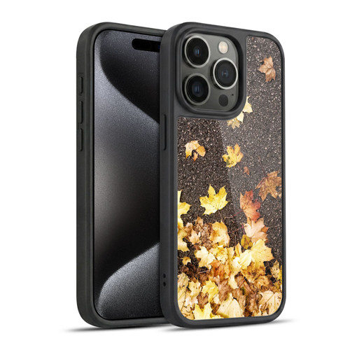 PLdesign Flowers And Leaves Autumn Maple Gel Armour Case For Apple iPhone 15 Pro