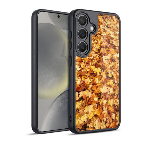 PLdesign Flowers And Leaves Fall Maple Gel Armour Case For Samsung Galaxy S24 5G