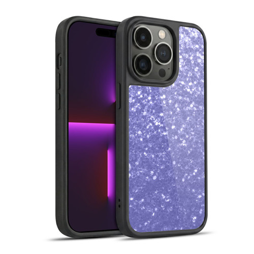 PLdesign Sparkle Prints Lavender Gel Armour Case For Apple iPhone 14 Pro