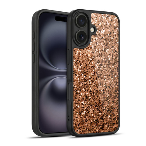 PLdesign Sparkle Prints Bronze Gel Armour Case For Apple iPhone 16