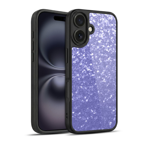 PLdesign Sparkle Prints Lavender Gel Armour Case For Apple iPhone 16