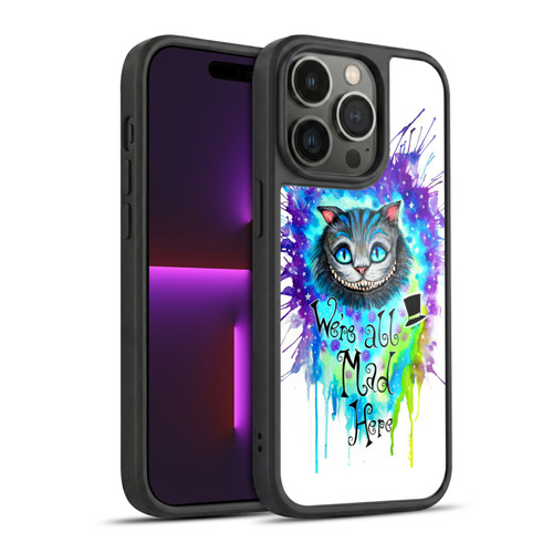 Pixie Cold Cats We Are All Mad Here Gel Armour Case For Apple iPhone 14 Pro