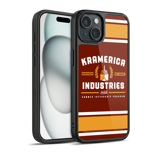 Seinfeld Graphics Kramerica Industries Gel Armour Case For Apple iPhone 15