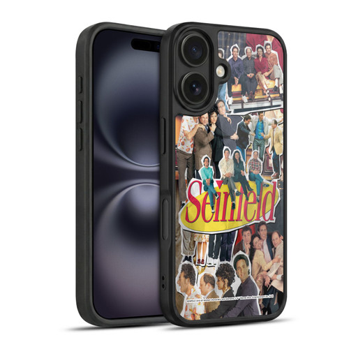 Seinfeld Graphics Collage Gel Armour Case For Apple iPhone 16