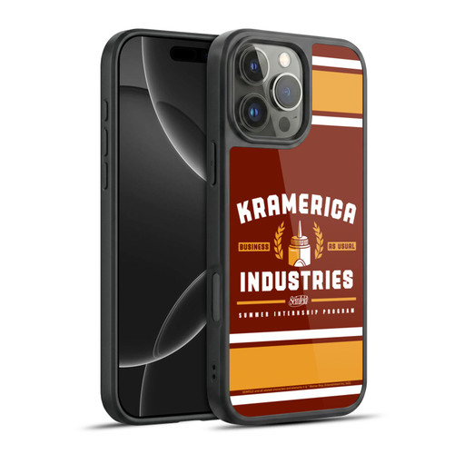Seinfeld Graphics Kramerica Industries Gel Armour Case For Apple iPhone 16 Pro Max