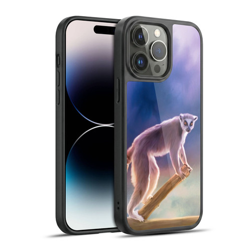 Simone Gatterwe Assorted Designs Ring-Tailed Lemur Gel Armour Case For Apple iPhone 14 Pro Max