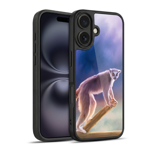 Simone Gatterwe Assorted Designs Ring-Tailed Lemur Gel Armour Case For Apple iPhone 16