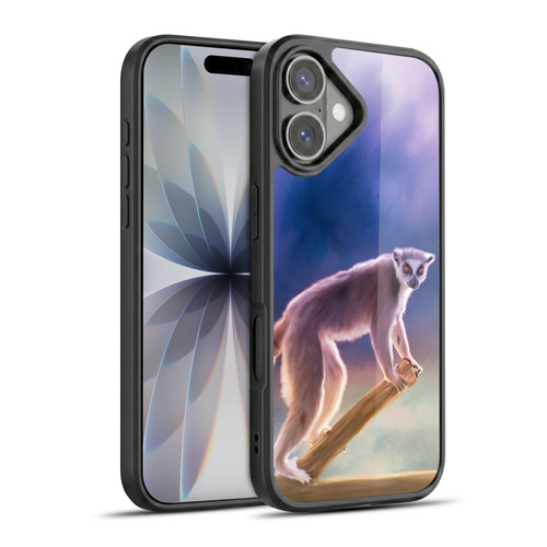 Simone Gatterwe Assorted Designs Ring-Tailed Lemur Gel Armour Case For Apple iPhone 17