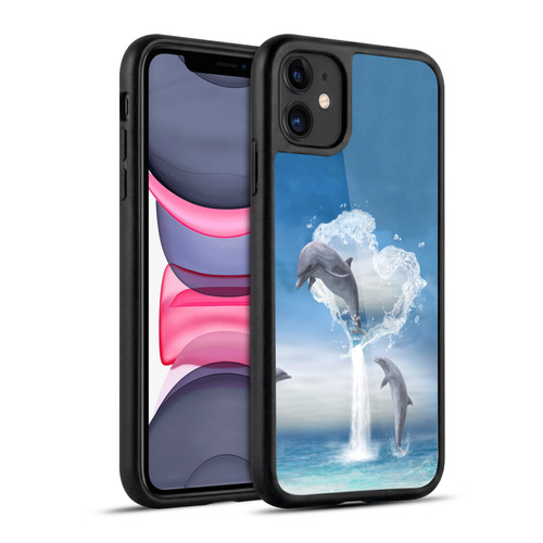 Simone Gatterwe Dolphins Lovers Gel Armour Case For Apple iPhone 11