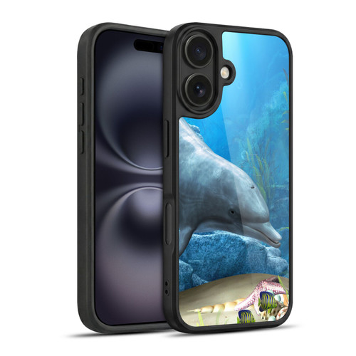 Simone Gatterwe Dolphins Dolphin World Gel Armour Case For Apple iPhone 16