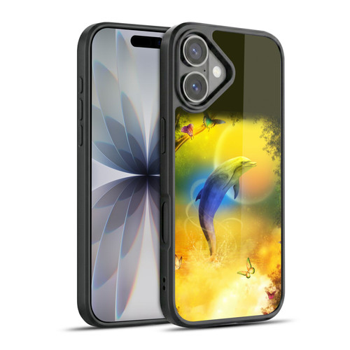 Simone Gatterwe Dolphins Colorful Dolphin Gel Armour Case For Apple iPhone 17