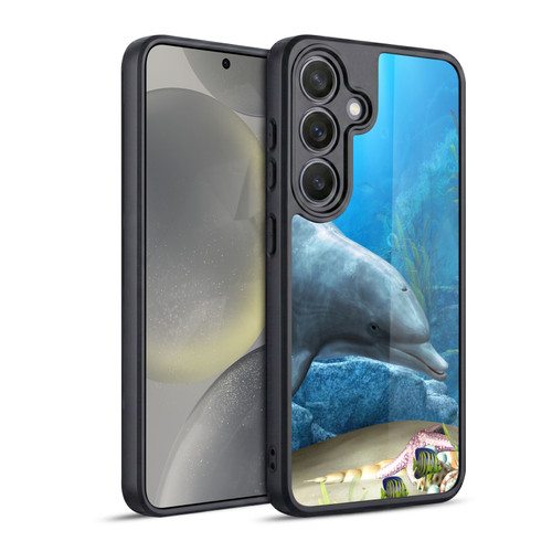 Simone Gatterwe Dolphins Dolphin World Gel Armour Case For Samsung Galaxy S24 5G