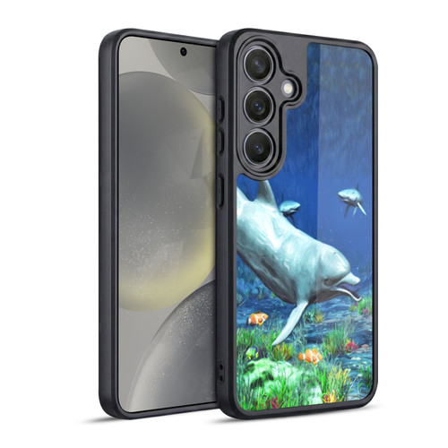 Simone Gatterwe Dolphins Underwater Gel Armour Case For Samsung Galaxy S24 5G