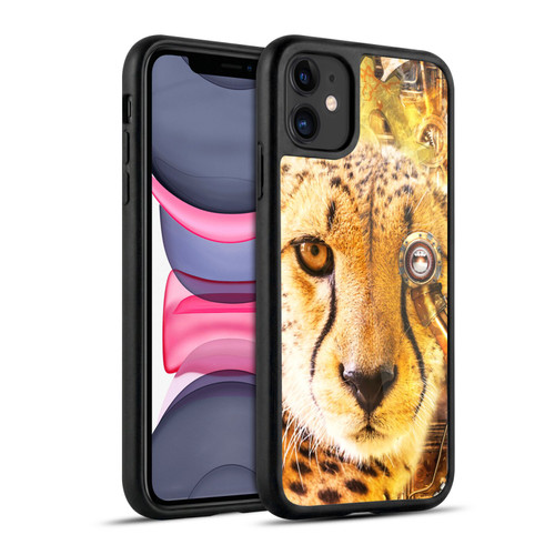 Simone Gatterwe Steampunk Cheetah Gel Armour Case For Apple iPhone 11