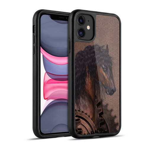 Simone Gatterwe Steampunk Horse Gel Armour Case For Apple iPhone 11