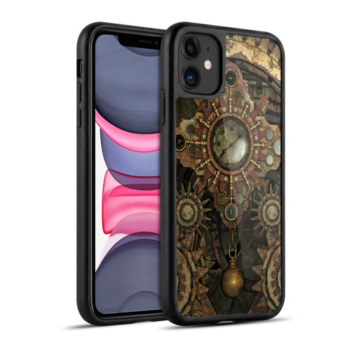 Simone Gatterwe Steampunk Rusty Vintage Gears Gel Armour Case For Apple iPhone 11