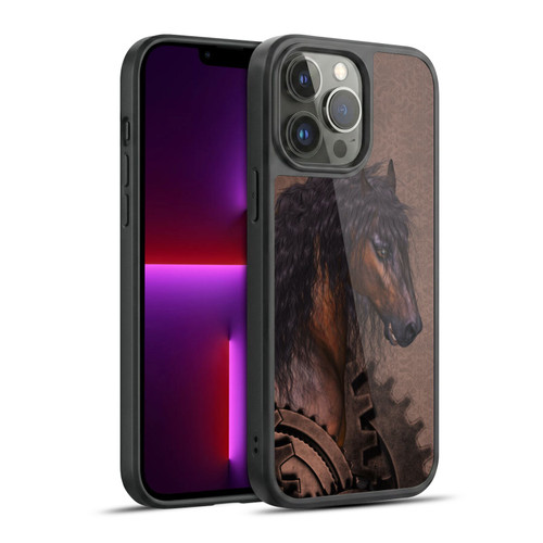 Simone Gatterwe Steampunk Horse Gel Armour Case For Apple iPhone 13 Pro Max