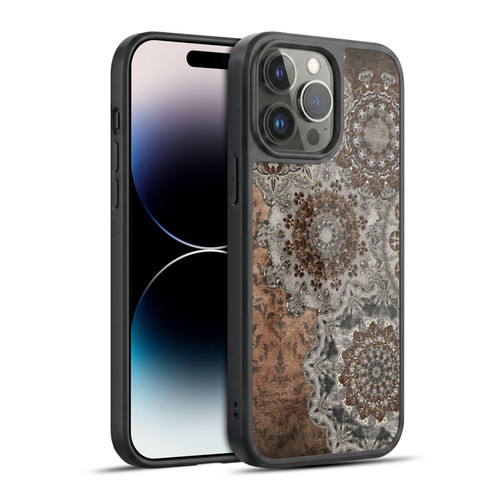 Simone Gatterwe Steampunk Vintage Mandala Gel Armour Case For Apple iPhone 14 Pro Max