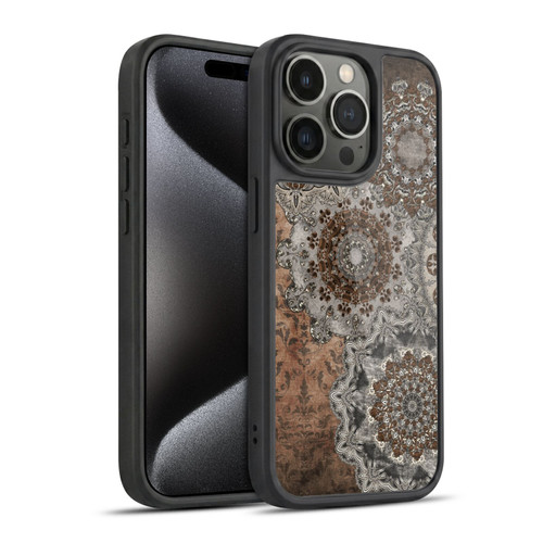 Simone Gatterwe Steampunk Vintage Mandala Gel Armour Case For Apple iPhone 15 Pro
