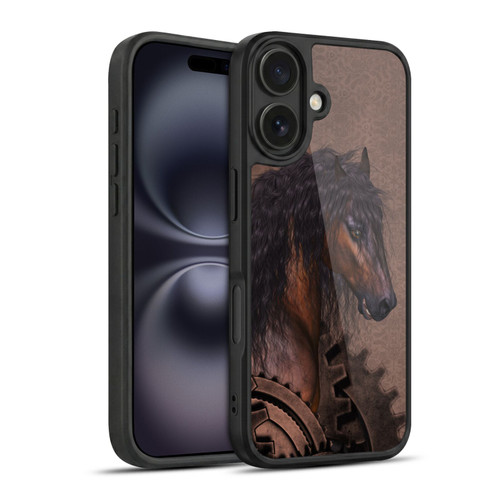 Simone Gatterwe Steampunk Horse Gel Armour Case For Apple iPhone 16