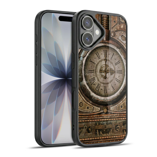 Simone Gatterwe Steampunk Grunge Clock Gel Armour Case For Apple iPhone 17