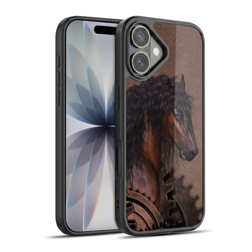 Simone Gatterwe Steampunk Horse Gel Armour Case For Apple iPhone 17
