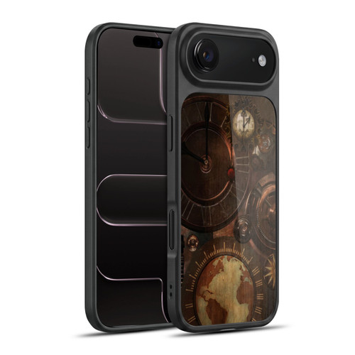 Simone Gatterwe Steampunk Clocks And Gears Gel Armour Case For Apple iPhone 17 Air