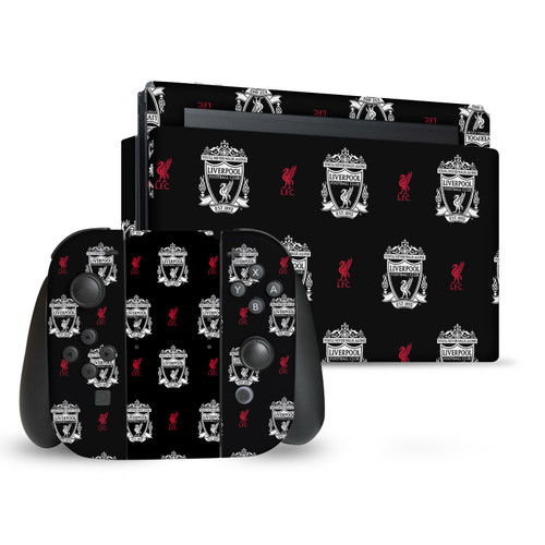 Liverpool Football Club Art Logo Pattern Vinyl Sticker Skin Decal Cover for Nintendo Switch Bundle