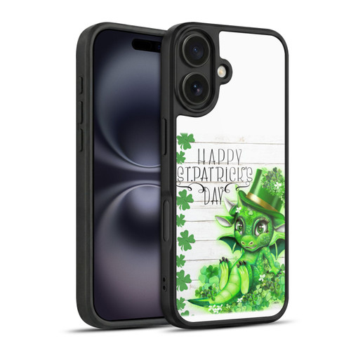 Sheena Pike Holiday St. Patrick Day Clover Dragon Gel Armour Case For Apple iPhone 16