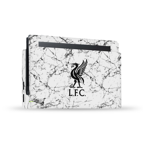 Liverpool Football Club Art Black Liver Bird Marble Vinyl Sticker Skin Decal Cover for Nintendo Switch Console & Dock