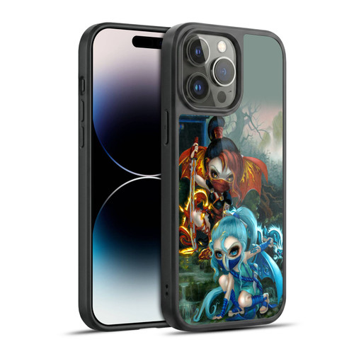 Strangeling Dragon Elemental Ninja Fairies Gel Armour Case For Apple iPhone 14 Pro Max