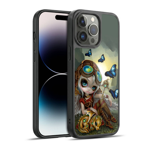 Strangeling Dragon Steampunk Fairy Gel Armour Case For Apple iPhone 14 Pro Max