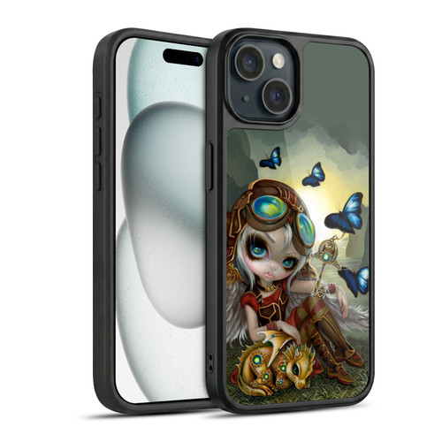 Strangeling Dragon Steampunk Fairy Gel Armour Case For Apple iPhone 15