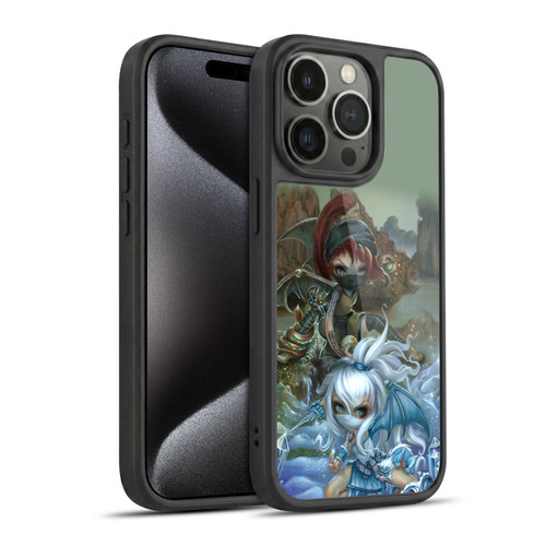 Strangeling Dragon Earth Ninja Fairies Gel Armour Case For Apple iPhone 15 Pro